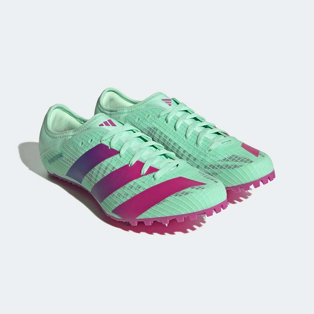 ADIDAS Men's Sprintstar Track Spike -Pulse Mint / Lucid Blue / Lucid Fuchsia - Regular (D) 4 ADIDAS Men's Sprintstar Track Spike -Pulse Mint / Lucid Blue / Lucid Fuchsia - Regular (D) - Image 2
