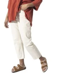 Birkenstock Women's Arizona Shearling Sandal - Mink - Regular/Medium 15 Birkenstock Women's Arizona Shearling Sandal - Mink - Regular/Medium -Gazelle Sports Shop 1001135 f look f