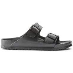 Birkenstock Women's Arizona EVA Sandal - Metallic Anthracite - Medium/Narrow -Gazelle Sports Shop 1001498 side