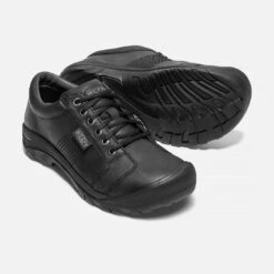 Keen Men's Austin Casual Shoes - Black- Regular (D) -Gazelle Sports Shop 1002990 PPS PDP