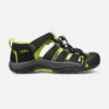 Keen Big Kids' Newport H2 Sandal - Black/Lime Green 2 Keen Big Kids' Newport H2 Sandal - Black/Lime Green -Gazelle Sports Shop 1009965 P PDP