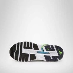 Diadora Men's Mythos Blushield Vigore Running Shoe - White/Black Iris/Neon Mint - Regular (D) 11 Diadora Men's Mythos Blushield Vigore Running Shoe - White/Black Iris/Neon Mint - Regular (D) -Gazelle Sports Shop 101.178046 C9805 40 HR