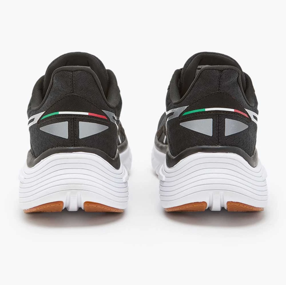 Diadora Men's Nucleo Running Shoe - Black/Silver/White - Regular (D) 5 Diadora Men's Nucleo Running Shoe - Black/Silver/White - Regular (D) - Image 3