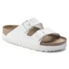 Birkenstock Arizona Platform Vegan - White- Medium/Narrow -Gazelle Sports Shop 1018581