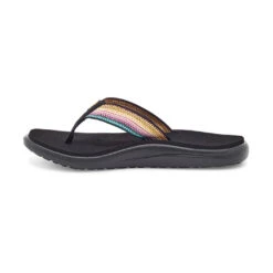 Teva Women's Voya Flip Sandal - Antiguous Black Multi- Regular (B) 11 Teva Women's Voya Flip Sandal - Antiguous Black Multi- Regular (B) -Gazelle Sports Shop 1019040 ABML 3