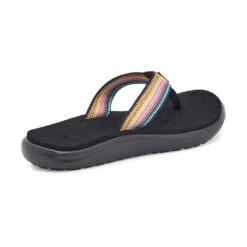 Teva Women's Voya Flip Sandal - Antiguous Black Multi- Regular (B) 10 Teva Women's Voya Flip Sandal - Antiguous Black Multi- Regular (B) -Gazelle Sports Shop 1019040 ABML 4