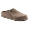 Birkenstock Women's Zermatt Suede Slipper - Gray Taupe - Medium/Narrow -Gazelle Sports Shop 1021318