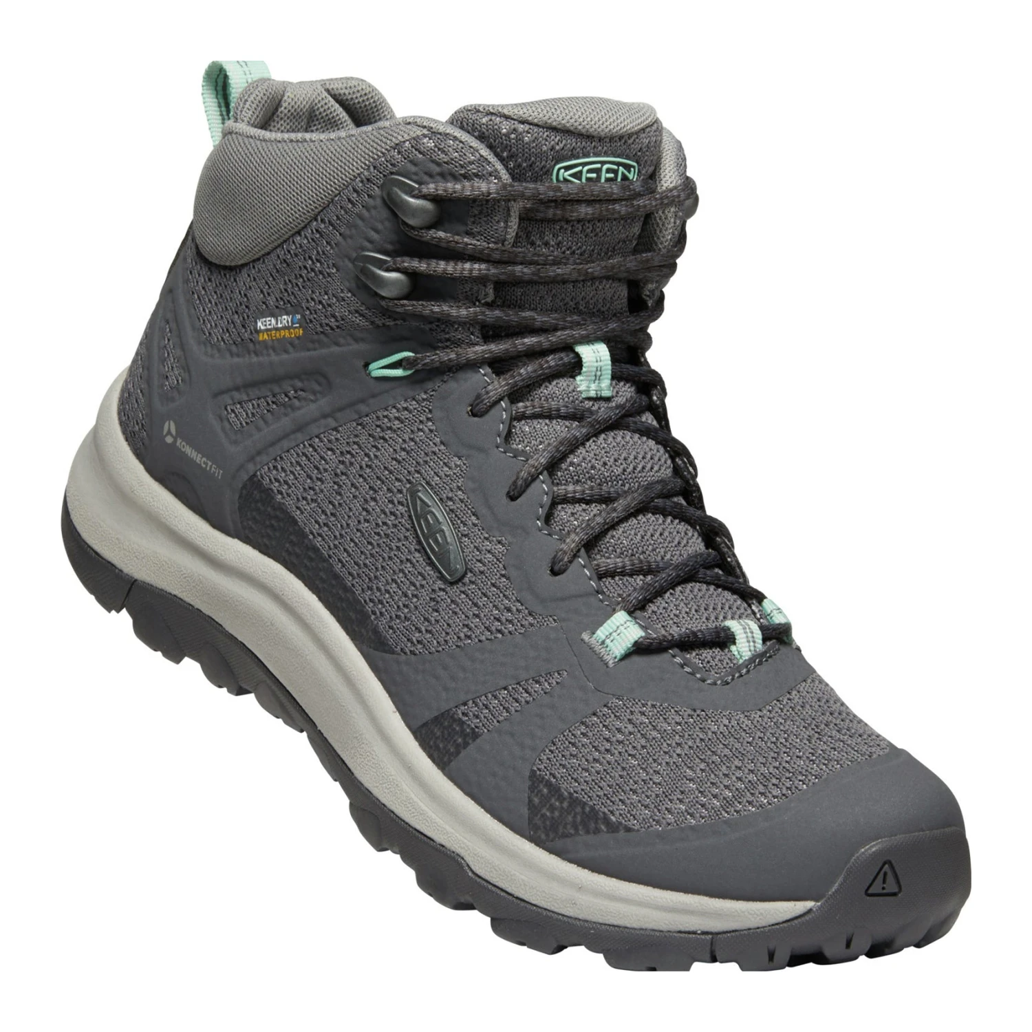Keen Women's Terradora II Mid Waterproof Hiking Boot - Magnet/Ocean Wave - Regular (B) 4 Keen Women's Terradora II Mid Waterproof Hiking Boot - Magnet/Ocean Wave - Regular (B) - Image 2