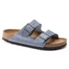 Birkenstock Arizona SFB Oil Leather Sandal - Dusty Blue - Regular/Wide 2 Birkenstock Arizona SFB Oil Leather Sandal - Dusty Blue - Regular/Wide -Gazelle Sports Shop 1022477