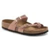 Birkenstock Women's Mayari NuBuck Soft Footbed - Old Rose- Regular/Wide 2 Birkenstock Women's Mayari NuBuck Soft Footbed - Old Rose- Regular/Wide -Gazelle Sports Shop 1023964