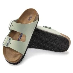Birkenstock Women's Arizona Nubuck - Matcha- Medium/Narrow 12 Birkenstock Women's Arizona Nubuck - Matcha- Medium/Narrow -Gazelle Sports Shop 1024116 sole