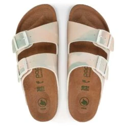Birkenstock Women's Arizona Platform Sandal- Watercolor Pink- Medium/Narrow -Gazelle Sports Shop 1024597 top
