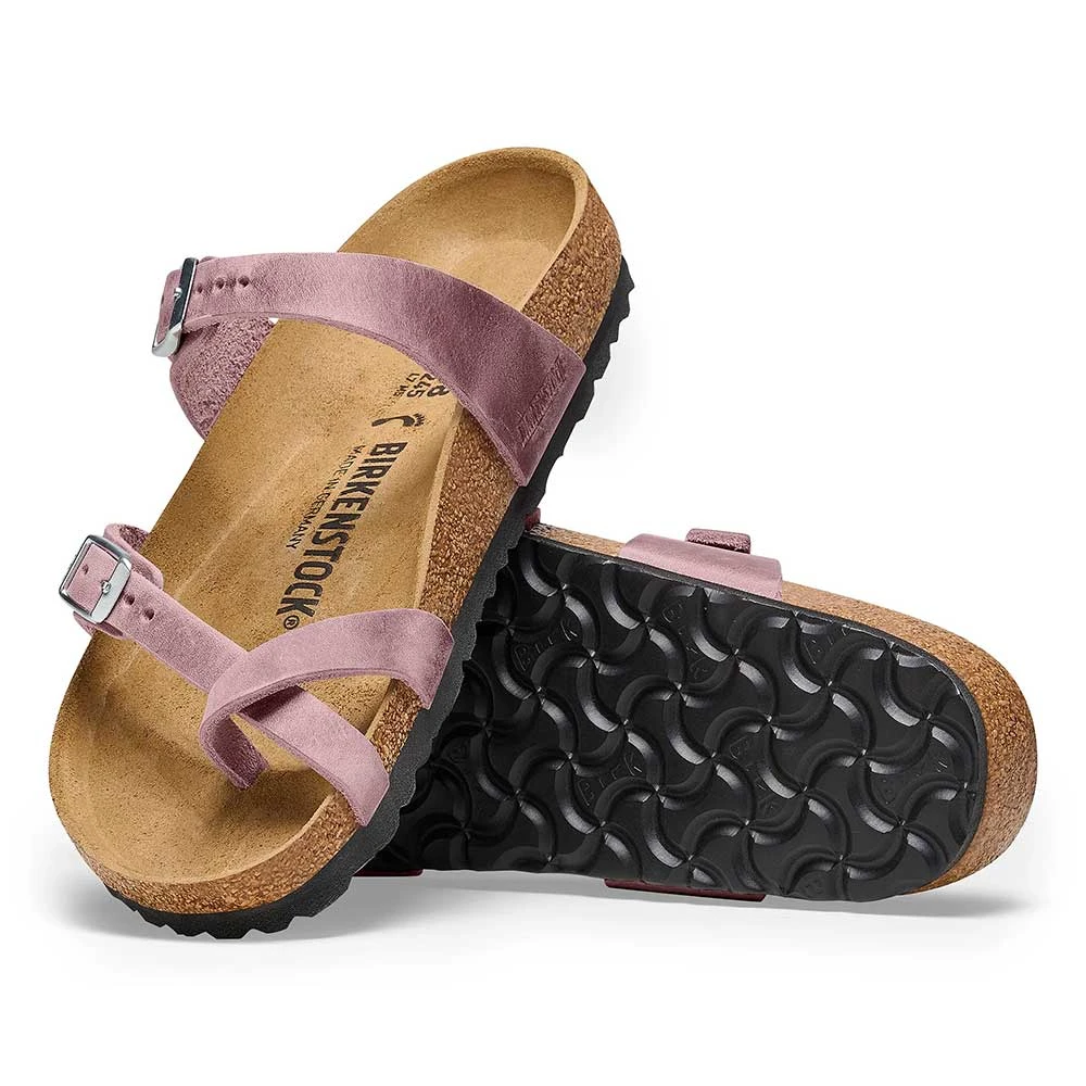 Birkenstock Women's Mayari Oiled Leather Sandal - Lavender - Regular/Wide 4 Birkenstock Women's Mayari Oiled Leather Sandal - Lavender - Regular/Wide - Image 2