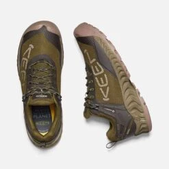 Keen Men's NXIS Evo WP Hiking Shoe - Dark Olive/Black Olive - Regular (D) 10 Keen Men's NXIS Evo WP Hiking Shoe - Dark Olive/Black Olive - Regular (D) -Gazelle Sports Shop 1025909 PLD PDP 1