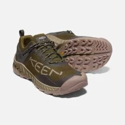 Keen Men's NXIS Evo WP Hiking Shoe - Dark Olive/Black Olive - Regular (D) 11 Keen Men's NXIS Evo WP Hiking Shoe - Dark Olive/Black Olive - Regular (D) -Gazelle Sports Shop 1025909 PPS PDP 1