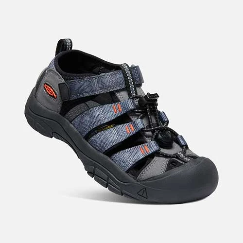Keen Big Kids' Newport H2 - Steel Grey/Black 4 Keen Big Kids' Newport H2 - Steel Grey/Black - Image 2