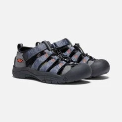 Keen Big Kids' Newport H2 - Steel Grey/Black 8 Keen Big Kids' Newport H2 - Steel Grey/Black -Gazelle Sports Shop 1026277 PLA PDP