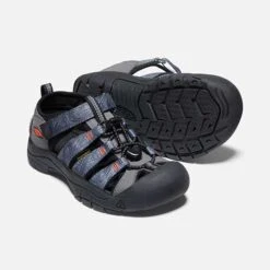 Keen Big Kids' Newport H2 - Steel Grey/Black 9 Keen Big Kids' Newport H2 - Steel Grey/Black -Gazelle Sports Shop 1026277 PPS PDP
