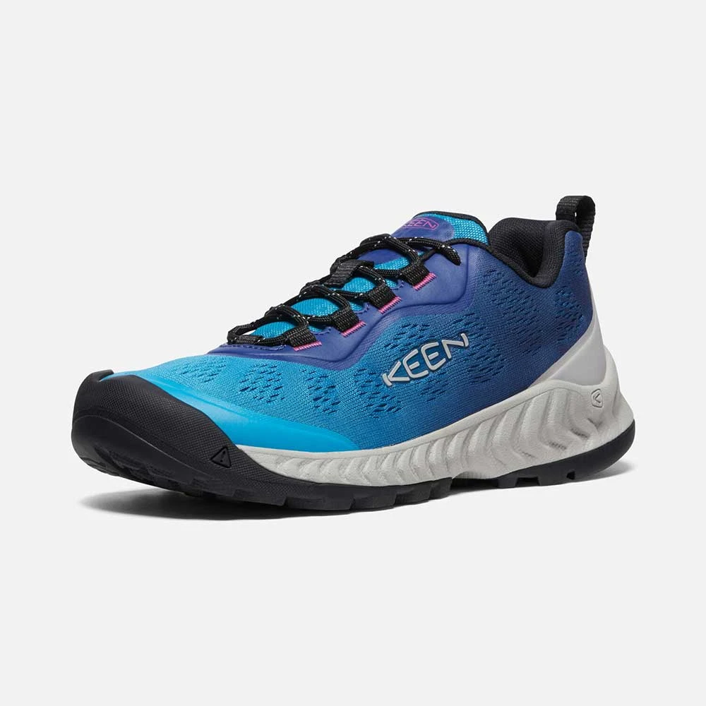 Keen Women's NXIS Speed Hiking Shoe- Fjord Blue/Ombre- Regular (B) 4 Keen Women's NXIS Speed Hiking Shoe- Fjord Blue/Ombre- Regular (B) - Image 2