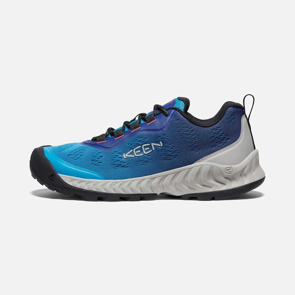 Keen Women's NXIS Speed Hiking Shoe- Fjord Blue/Ombre- Regular (B) 3 Keen Women's NXIS Speed Hiking Shoe- Fjord Blue/Ombre- Regular (B)