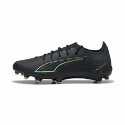 Men's Ultra 6 Ultimate FG Soccer Cleat - Puma Black/Fizzy Light/Green Terrain - Regular (D) -Gazelle Sports Shop 108557 02