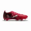 Men's Ultra 6 Match CP FG/AG Soccer Cleat - Puma Black/Fast Red/Fire Orchid - Regular (D) -Gazelle Sports Shop 108781 01