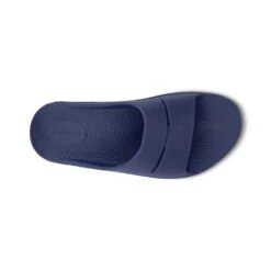 OOfos All Gender Ooahh Sandal - Navy - Regular (D) -Gazelle Sports Shop 1100NVY shot6 932x680 0a2ee23c b1a3 40b9 8b16 c612d85ac2c8