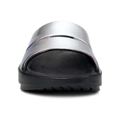 OOfos Women's OOahh Luxe Slide- Calypso -Gazelle Sports Shop 1101CALYPSO shot3 1 932x680 ce16440b 5d1d 4a1c 9d15 309069d1330d