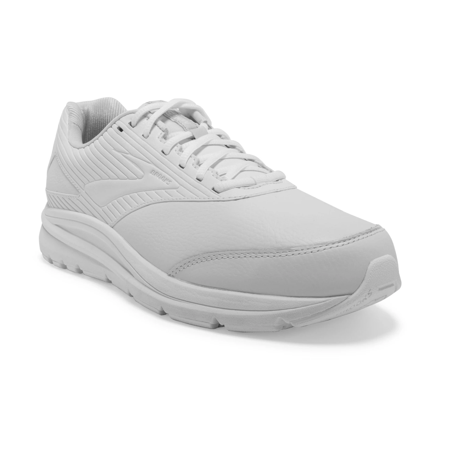 BROOKS Men's Addiction Walker 2 Walking Shoe - White/White- Wide (2E) 4 BROOKS Men's Addiction Walker 2 Walking Shoe - White/White- Wide (2E) - Image 2