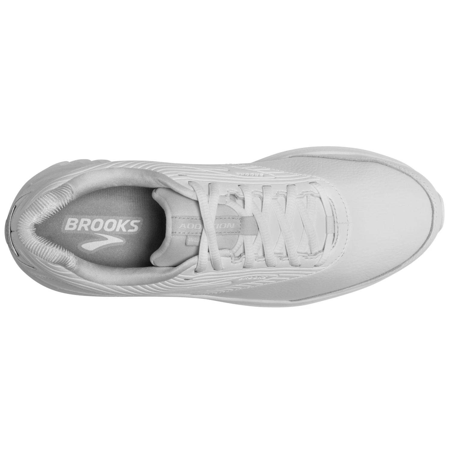 BROOKS Men's Addiction Walker 2 Walking Shoe - White/White- Wide (2E) 7 BROOKS Men's Addiction Walker 2 Walking Shoe - White/White- Wide (2E) - Image 5