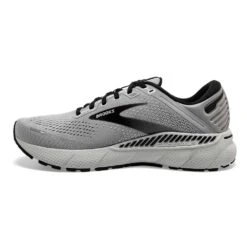 BROOKS Men's Adrenaline GTS 22 Running Shoe - Alloy/Grey/Black- Narrow (B) -Gazelle Sports Shop 110366 012 M Adrenaline GTS 22