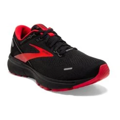 BROOKS Men's Ghost 14 GoreTEX Running Shoe - Black/Blackened Pearl/High Risk Red — Regular (D) 10 BROOKS Men's Ghost 14 GoreTEX Running Shoe - Black/Blackened Pearl/High Risk Red — Regular (D) -Gazelle Sports Shop 110368 004 A Ghost 14 GTX