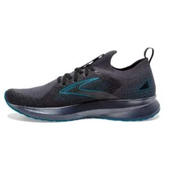 BROOKS Men's Levitate StealthFit 5 Running Shoe- Black/Ebony/Crystal Teal- Regular (D) 10 BROOKS Men's Levitate StealthFit 5 Running Shoe- Black/Ebony/Crystal Teal- Regular (D) -Gazelle Sports Shop 110372 091 M Levitate StealthFit 5