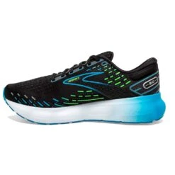 BROOKS Men's Glycerin 20 Running Shoe- Black/Hawaiian Ocean/Green - Regular (D) 11 BROOKS Men's Glycerin 20 Running Shoe- Black/Hawaiian Ocean/Green - Regular (D) -Gazelle Sports Shop 110382 006 M Glycerin 20