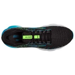 BROOKS Men's Glycerin 20 Running Shoe- Black/Hawaiian Ocean/Green - Regular (D) 12 BROOKS Men's Glycerin 20 Running Shoe- Black/Hawaiian Ocean/Green - Regular (D) -Gazelle Sports Shop 110382 006 O Glycerin 20