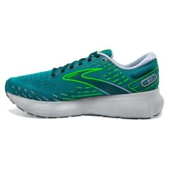 BROOKS Men's Glycerin 20 Running Shoe - Kayaking/Heron/Green Gecko - Regular (D) -Gazelle Sports Shop 110382 386 M Glycerin 20
