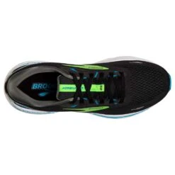 BROOKS Adrenaline GTS 23 (B) - Black/Hawaiian Ocean/Green -Gazelle Sports Shop 110391 006 O Adrenaline GTS 23 1