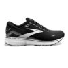 BROOKS Men's Ghost 15 Running Shoe- Black/Blackened Pearl/White- Regular (D) -Gazelle Sports Shop 110393 012 L Ghost 15