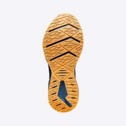 BROOKS Men's Levitate 6 Running Shoe- Classic Blue/Orange - Regular (D) -Gazelle Sports Shop 110395 405 s levitate 6 mens neutral springy running shoe 1