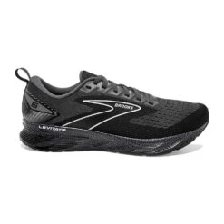 BROOKS Men's Levitate 6 Running Shoe- Blackened Pearl/Ebony/White- Regular (D)