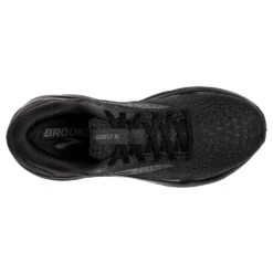 BROOKS Men's Ghost 16 Running Shoe - Black/Black/Ebony - Regular (D) 14 BROOKS Men's Ghost 16 Running Shoe - Black/Black/Ebony - Regular (D) -Gazelle Sports Shop 110418 020 O Ghost 16