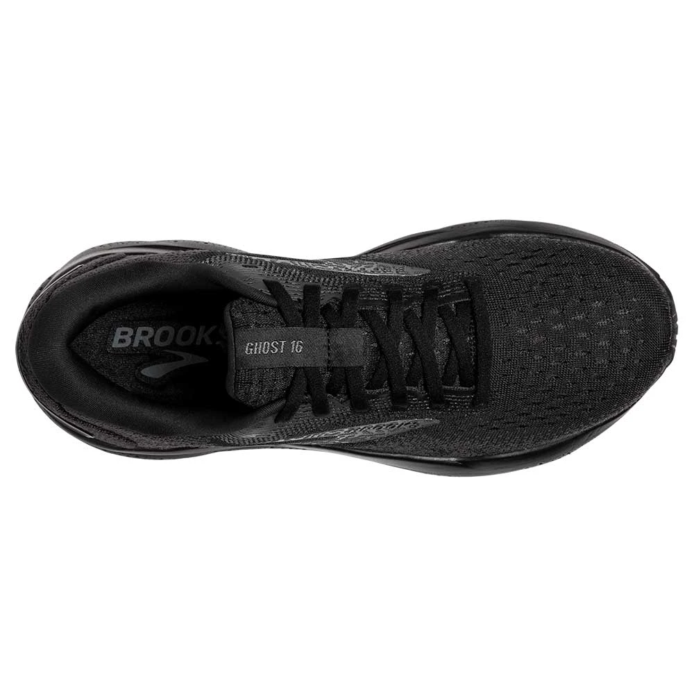 BROOKS Men's Ghost 16 Running Shoe - Black/Black/Ebony - Regular (D) 8 BROOKS Men's Ghost 16 Running Shoe - Black/Black/Ebony - Regular (D) - Image 6