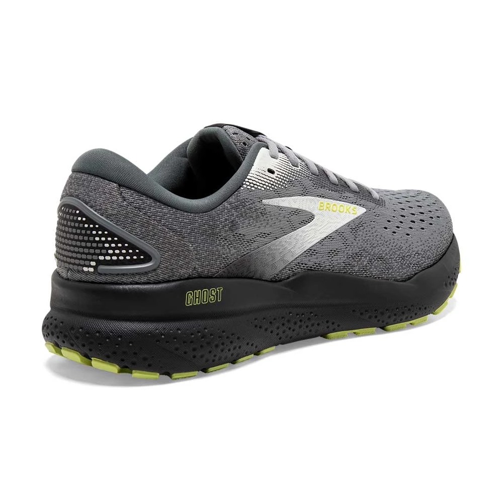 BROOKS Men's Ghost 16 Running Shoe - Primer/Grey/Lime - Wide (2E) 7 BROOKS Men's Ghost 16 Running Shoe - Primer/Grey/Lime - Wide (2E) - Image 5