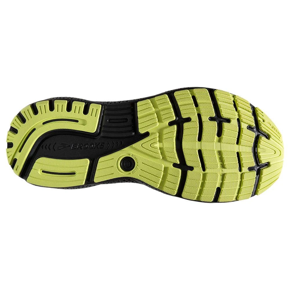 BROOKS Men's Ghost 16 Running Shoe - Primer/Grey/Lime - Wide (2E) 9 BROOKS Men's Ghost 16 Running Shoe - Primer/Grey/Lime - Wide (2E) - Image 7