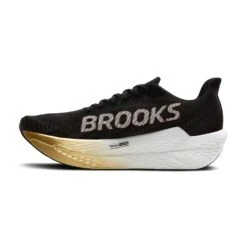 BROOKS Men's Hyperion Max 2 Running Shoe - Black/Gold/Pink - Regular (D) -Gazelle Sports Shop 110434 098 M Hyperion Max 2