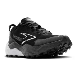 BROOKS Men's Caldera 8 Running Shoe - Black/Blackened Pearl/White - Regular (D) -Gazelle Sports Shop 110440 052 A Caldera 8
