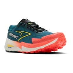 BROOKS Men's Catamount 4 Trail Shoe - Legion Blue/Celestial/Flame - Regular (D) -Gazelle Sports Shop 110441 407 A Catamount 4