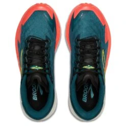 BROOKS Men's Catamount 4 Trail Shoe - Legion Blue/Celestial/Flame - Regular (D) -Gazelle Sports Shop 110441 407 O Catamount 4