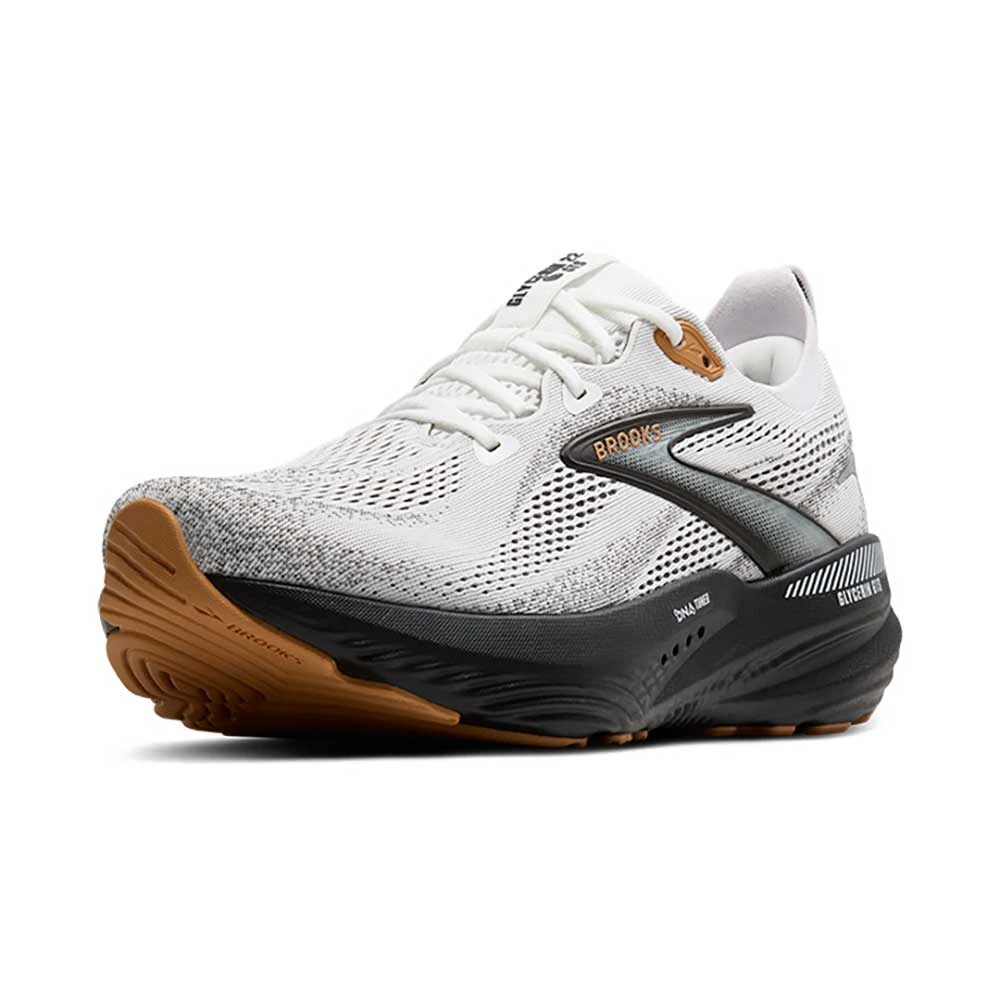 BROOKS M Glycerin GTS 22 (D) - White/Grey/Black 6 BROOKS M Glycerin GTS 22 (D) - White/Grey/Black - Image 4