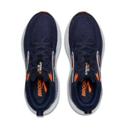 BROOKS Men's Glycerin GTS 22 Running Shoe - Peacoat/Blue Ribbon/Orange - Regular (D) -Gazelle Sports Shop 110446 494 O Glycerin GTS 22